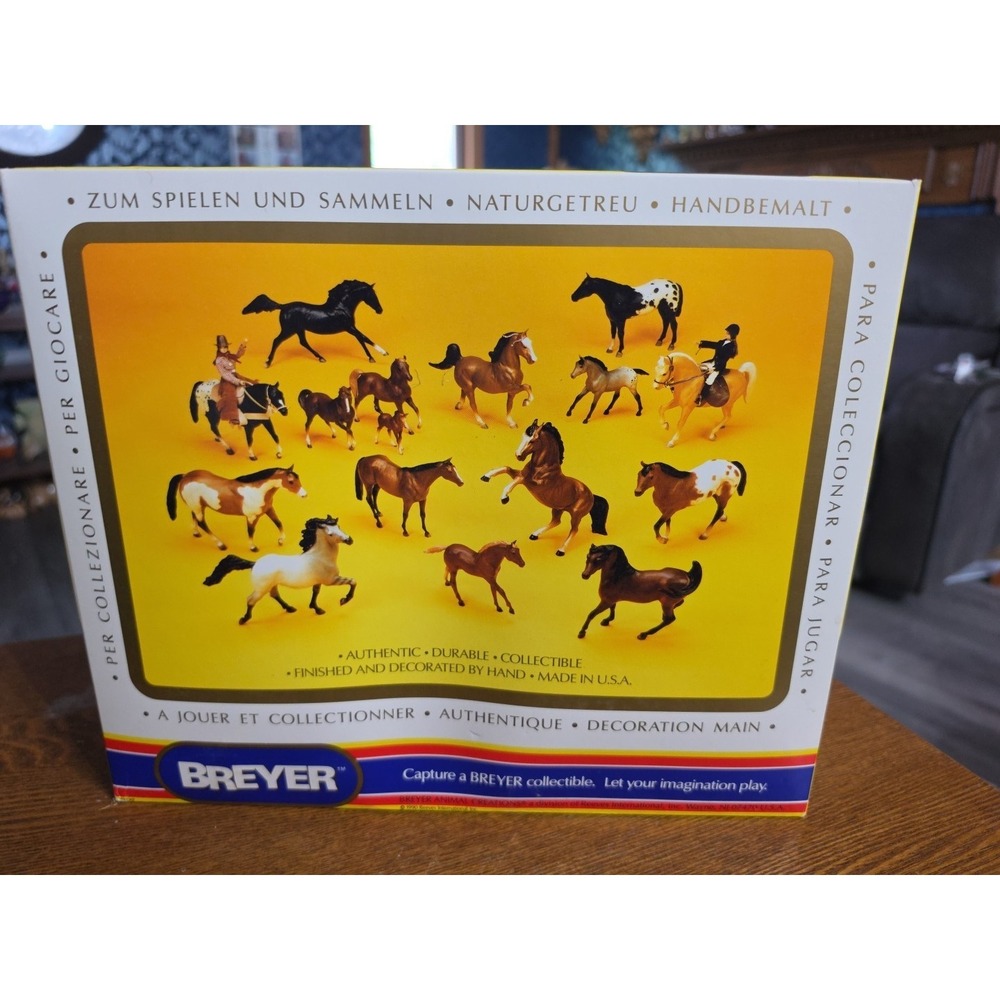 Breyer AQHA Offspring of Go Man Go Horse Figure 1990 Reeves Item No. 721 - Picture 3 of 3